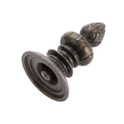 DUO ER Antique Bronze Furniture Handles Knob Kitchen Cupboard Cabinet Knobs and Handles Wardrobe Door Dresser Drawer Pulls 39 * 27mm