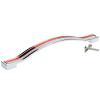 DUO ER 1pc 96/128/160mm Furniture Handle Diamond Crystal Alloy Cabinet Handle and Knob Cupboard Kitchen Wardrobe Drawer Pull Handle (Color : Red 160mm) view 1