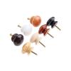 DUO ER 5pcs Wood Cabinet Drawer Wardrobe Knobs Wooden Furniture Handles Cabinet Knobs and Handles Kitchen Door Pulls Furniture Hardware (Color : D) view 3