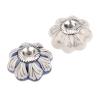 DUO ER 1pc 40x25mm Ceramic Pull Knob Furniture Handle Flower Cabinet Knobs and Handles Cupboard Kitchen Drawer Pull Furniture Hardware (Color : B) view 4