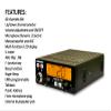 President Adams FCC CB Radio. Large LCD with 7 Colors, Programmable EMG Channel Shortcuts, Roger Beep and Key Beep, Electret or Dynamic Mic, ASC and Manual Squelch, Talkback view 2