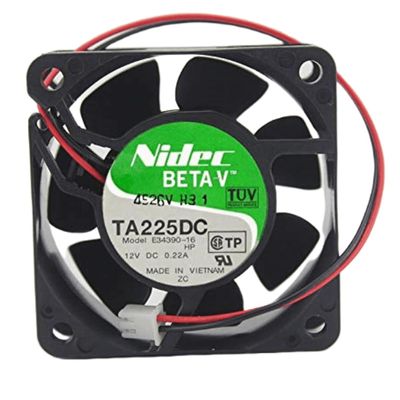 for TA225DC E34390-16 12V 0.22A 60MM 6025 2-Wire Cooling Fan