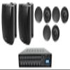 Rockville Rock Matrix 4 Bundle: 4-Zone Commercial Amplifier 70V, (3) Pairs HC655 6.5 in in-Ceiling Speakers, (2) WET-5B 70V Wall Speakers IPX55, 9 Items view 1