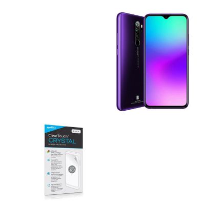 BoxWave Screen Protector Compatible with BLU G90 Pro - ClearTouch Crystal (2-Pack), HD Film Skin - Shields from Scratches