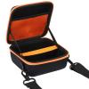 Aenllosi Hard Carrying Case Compatible with Fujifilm Instax Square SQ40/SQ1 Instant Camera,Mesh Pocket for Fujifilm Instax Square Film & Charging Cable(Inside Orange) view 2