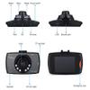 $22.88 Dash Camera Full HD1080P Driving Recorder with 2.7 inch Screen Night Vision, G-Sensor, Motion Detection (32GB Memory Card Included) view 3
