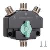 Heavy Duty Coax Switch Antenna Short- Base with 3 Port Antenna Repeater view 1