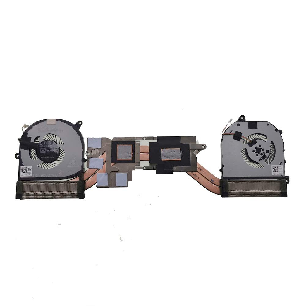 GAOCHENG Laptop Heatsink&Fan for DELL XPS 15 9570 Precision 5530 0TK9J1 TK9J1 008YY9 08YY9 00G5N3 0G5N3 AT2BL0010A0 New