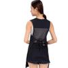 Neck Sleeveless Apron with Mesh Back Hairdresser Barber Apron for Salon with Pockets for Tools Stylish Design for Professional Use view 4