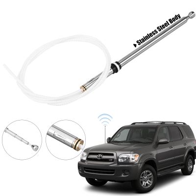 Unikpas Power Car Antenna mast w/Cable Compatible for Toyota Sequoia 2001-2007 Radio Replacement 86337-AF011