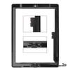 for iPad 4 4th Generation Screen Replacement for iPad 4 A1458 A1459 A1460 Touchscreen Digitizer Glass Panel with Home Button Repair Parts, Free Tempered Glass and Tools Kits view 3