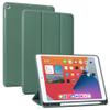 Arae for iPad 10.2 inch Case (9th Generation 2021) & (8th Generation 2020) & (7th Generation 2019) with Pencil Holder Auto Wake/Sleep Feature Standing Cover, Green view 1
