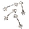 DUO ER 4pcs 48x14mm Furniture Handle Cabinet Knob and Handle Decorative Jewelry Box Drawer Cupboard Handle Pull Knob Furniture Fittings view 3