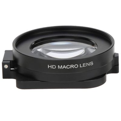 58mm Macro Filter, Sports Camera 16X Macro Close Up Optical Glass Lens Filter for GP 8