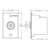 Seco-Larm EV-N5205-3S4Q Enforcer IP Wallplate Camera view 4