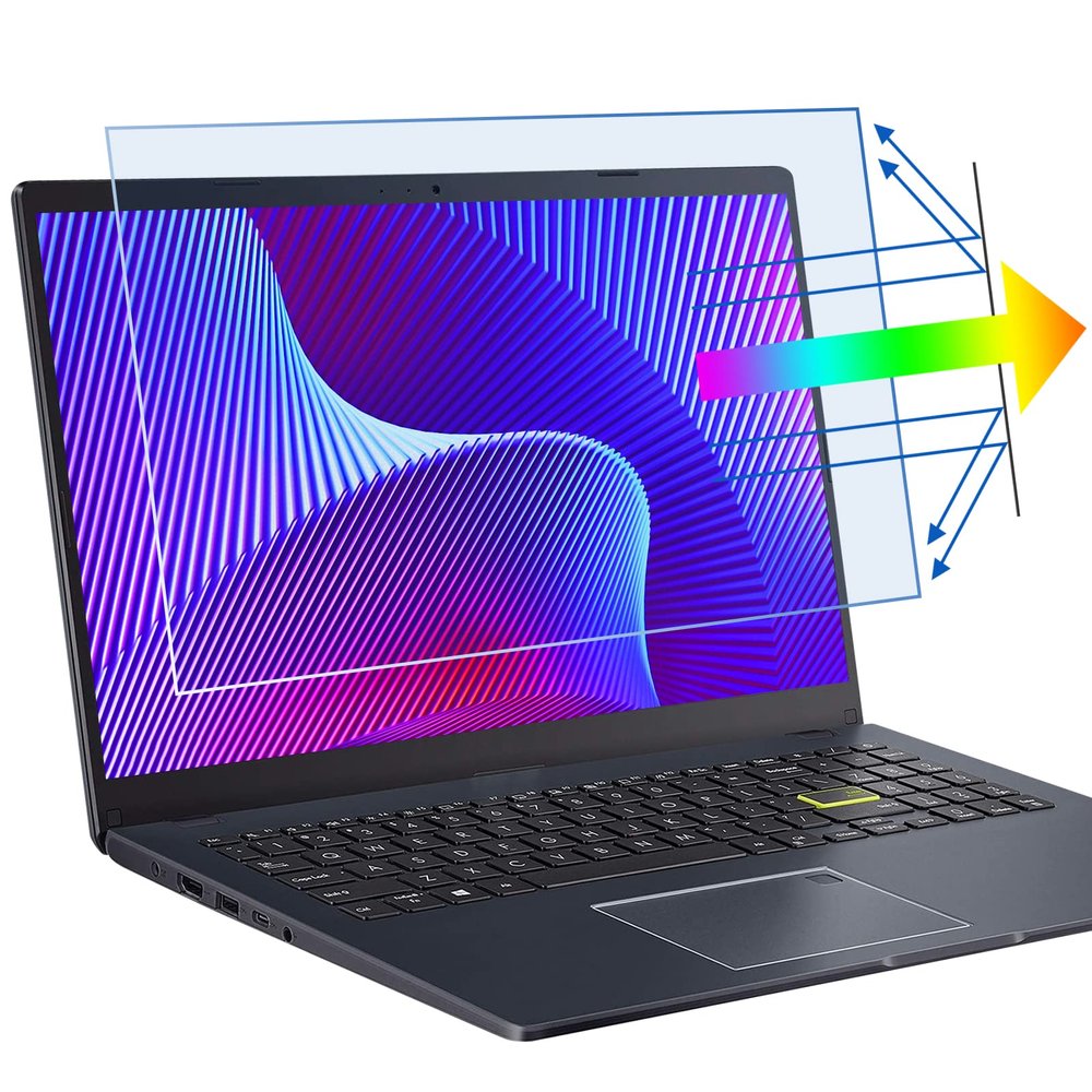 2 Pack 15.6 inch (1920x1080P) Laptop Blue Light Screen Protector, Eye Protection Anti-Scratch and Anti-Glare Screens for Laptops 15.6 with 16:9 Aspect Ratio