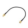 uxcell Antenna Extension Cable RP-SMA Male to RP-SMA Female Bulkhead Low Loss RG174 8 Inch view 1