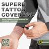 Newbyinn Arm Sleeves for Men Women, Size L - XL, UV Sun Protection Sleeve to Cover Tattoo, Cooling Compression Arm Cover view 4