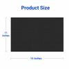 MIIDII Shoe Sole Repair Rubber Soling Sheet, Non-Slip Shoe Pads Replacement for Bottom of Shoes (Black) view 4
