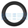 2pcs 8 inches Speaker Rubber Perforated Subwoofer Surround Rings Replacement Parts for Speaker Repair or DIY view 3