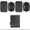 KICKER 46CXA3604T CXA360.4 360w RMS 4-Channel Car Audio Amplifier Class A/B Amp Bundle with Pair Rockville RV46.3A 4x6 3 -Way Car Speakers 500 Watts/70 Watts RMS CEA Rated view 1