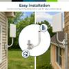 Bolton Technical 10 Inch J Pole Mount Accessory for Outside Antenna(Signal Booster Antenna, Yagi Antenna, Antenna Expansion kit, Dish, TV Antenna, Camera Pole, Weather Proof) view 4