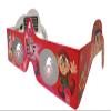HolidayEyes(R) 22 Pairs - 3D Christmas Glasses - 15 Different - Nutcracker - Teddy Bear - Jingle Bells - Santa - Snowman - Angel and much more view 2