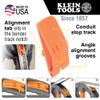 Klein Tools 51613 Conduit Bender 1-Inch Angle Setter, Made in USA, for use with Klein Tools Conduit Bender (Cat. No. 51605) view 2