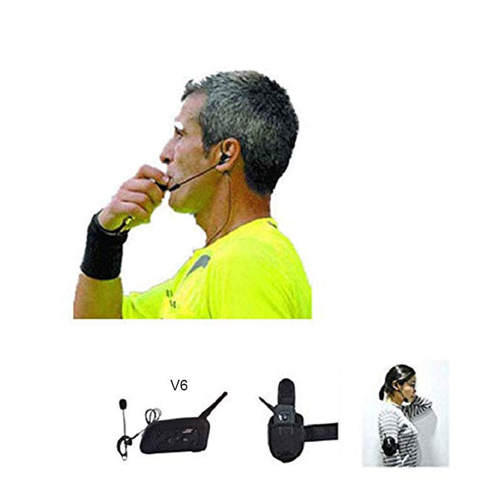 Referee Headset 1 Referee Radio V6 Soccer Wireless Comunicador Football Headsets Referee Communication System