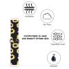 Adjustable Elastic Watch Band Compatible with Fitbit Versa/Versa 2/Versa Lite Special Edition for Women Men Nylon Stretchy Strap Wristband for Fitbit Versa Smart Watch (Black Sunflower) view 3