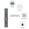 Adjustable Elastic Watch Band Compatible with Fitbit Versa/Versa 2/Versa Lite Special Edition for Women Men Nylon Stretchy Strap Wristband for Fitbit Versa Smart Watch (Green Arrow) view 3