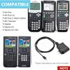USB Charging Cable AC Power Charger Cord Replacement Compatible with Texas Instruments TI-84 Plus CE, TI-84 Plus C Silver Edition, TI 89 Titanium, TI-Nspire CX/CX CAS Graphing Calculators view 2