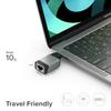 ALOGIC USB C to Gigabit Ethernet Mini Adapter,RJ45 Port, Supports 10/100/1000Mbps Network Connections view 3