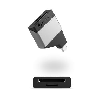 ALOGIC USB C to SD and Micro SD Mini Adapter, Compatible with MacBook Pro, Air, Pixel Book, XPS, Surface, Galaxy, iPad Pro, Air 2020 and More (Thunderbolt Compatible)