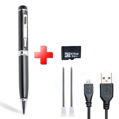 Perial Mini Camera,Portable Digital Recorder,Photo Taking, 1080P HD with 4K 32G SD Card and Extra Ink,for Business and Conference