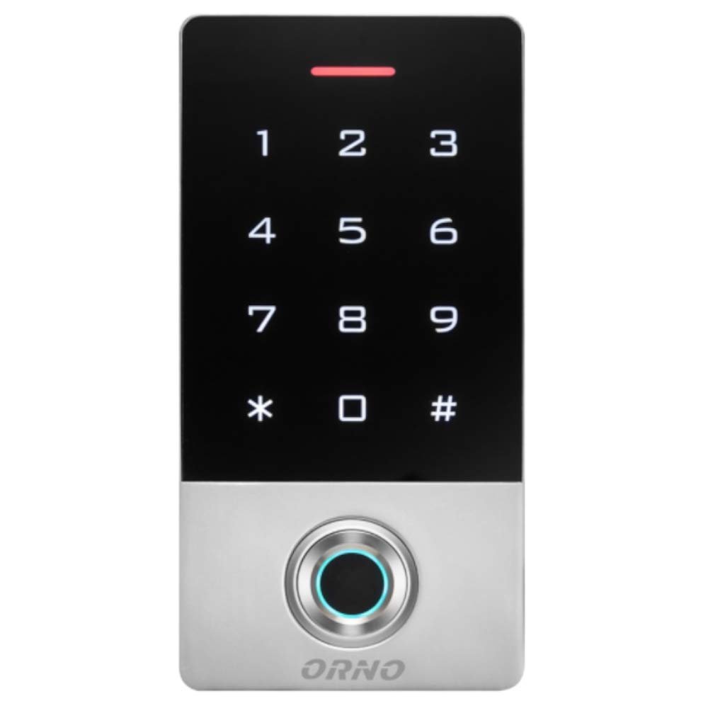 ORNO OR-ZS-822 Waterproof smart door lock with fingerprint padlock Compatible with access cards