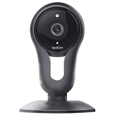 SpotCam FHD 2 Wireless Home Security Camera, 1080p FHD, Indoor, Night Vision, Two-Way Talk, Motion & Sound Alert, Alarm Siren, for Home/Office/Baby/Nanny/Pet, Free Fulltime Continuous Cloud Recording