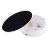 Electric Rotating Turntable Display Stand 30cm 360 Degree Video Shooting Props Turntable for Photography, Max Load 4kg, US Plug Black (Color : White+Black) view 3