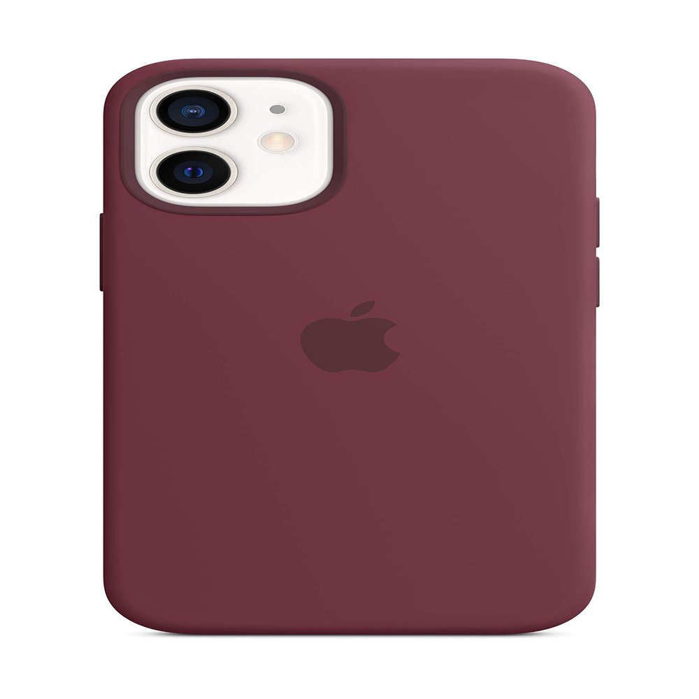 Apple iPhone 12 mini Silicone Case with MagSafe - Plum