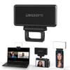 BIGSOFTI Portable LED Soft Selfie Light for Phone, Camera & Laptop - USB Rechargeable, 15 Presets, 1500 mAh 10H Battery, Ultra Lightweight for Vlog, Makeup, Video Conference, Live Steam, YouTube view 1