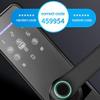 Dioche Fingerprint Door Lock, Anti-Theft, WiFi, 5-in-1 Unlocking Methods, Black view 4