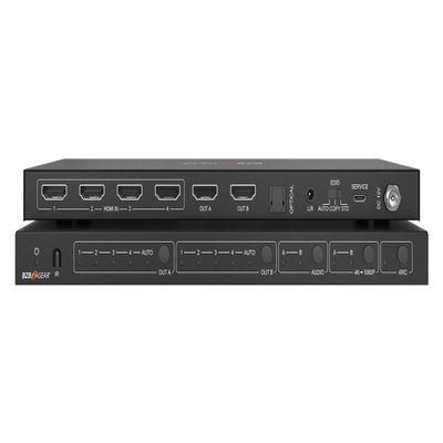 4x2 4K UHD HDMI Matrix Switcher with Audio/Downscaling Support
