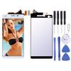 HONGYAN LCD Screen Cell Phone LCD Display + Touch Panel for Sony Xperia C4 (Color : White) view 1