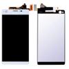 HONGYAN LCD Screen Cell Phone LCD Display + Touch Panel for Sony Xperia C4 (Color : White) view 3