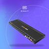 BZBGEAR 2x8 4K UHD HDMI Splitter/Distribution Amplifier w/CEC Turn On/Off TV - BG-UHD-DA2X8 view 3