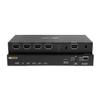 BZBGEAR 1x4 4K UHD HDMI Splitter with Down-Scaler w/Digital and Analog Audio Output - BG-DA-1X4AS view 1