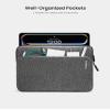 tomtoc 13 Inch iPad Case Tablet Sleeve for 2025 13 Inch iPad Pro M5/M4, iPad Air M3&M2, 12.9-in iPad Pro M2&M1 with Magic Keyboard and Smart Keyboard Folio, Additional Accessories Pocket view 2