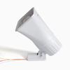 KLLsmDesign 30W Alarm Siren ,Dual Tone Outdoor Self Contained Electric Security Ring Siren with Bracket6-12V DC 1.1Ah 130db 8 X 5.5 X 9 Inch for Car Home Doorbell Security Protection System,White view 1