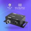 BZBGEAR 4K UHD 12G-SDI 1x2 Splitter/Distribution Amplifier - BG-DA-12GS1X2 view 3