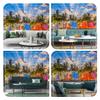 3D Wallpaper Miami Beach Florida Self Adhesive Bedroom Living Room Dormitory Decor Wall Mural Stick and Peel Background Wall Ceiling Wardrobe Sticker view 4